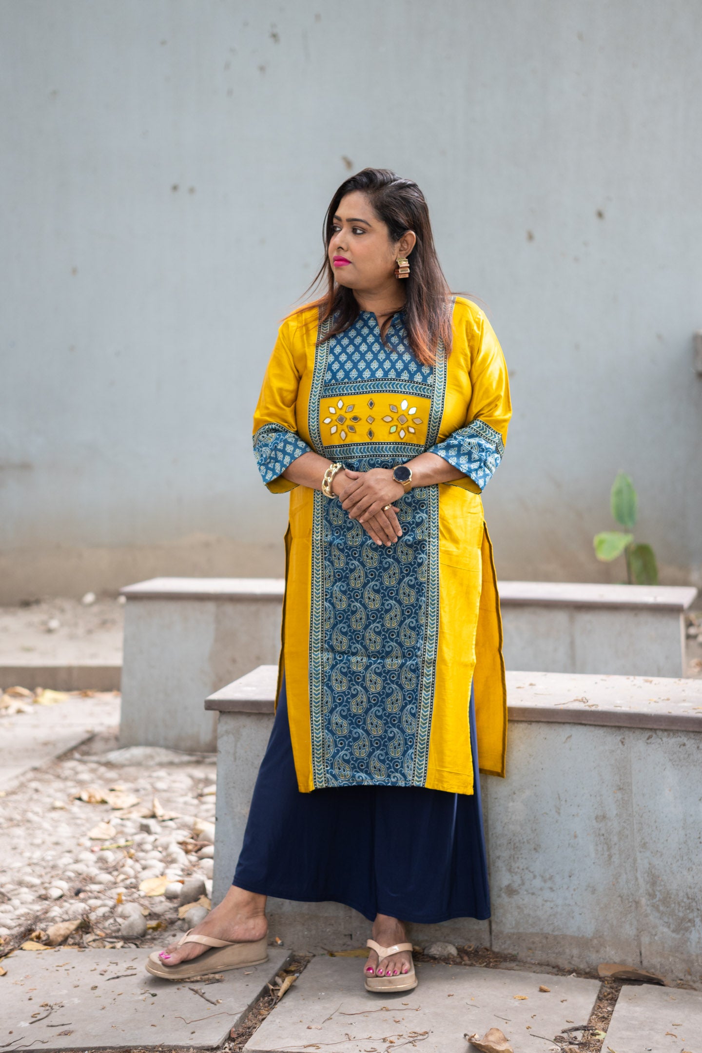 Charm Kurta - Uttariya