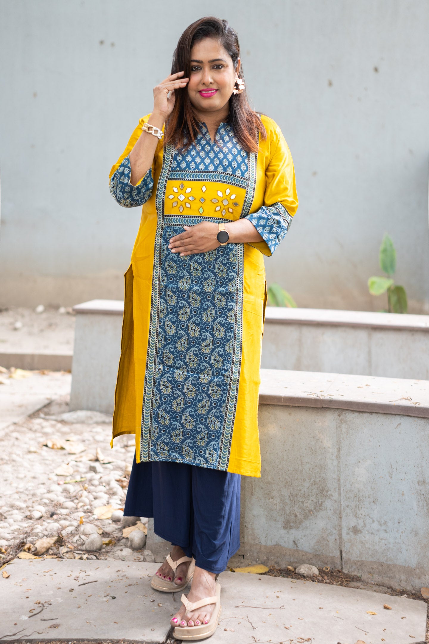 Charm Kurta - Uttariya
