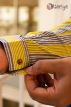 Cotton Handloom slimfit shirt - Uttariya