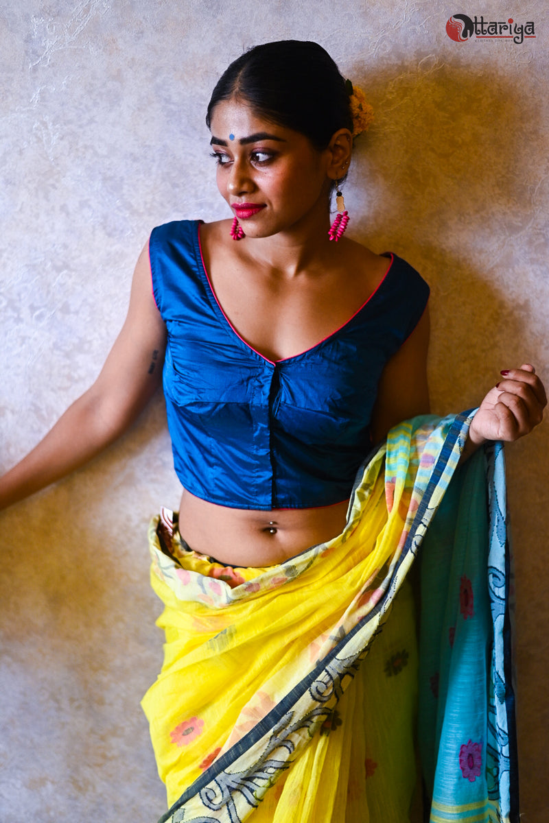 Teal to Love Blouse - Uttariya
