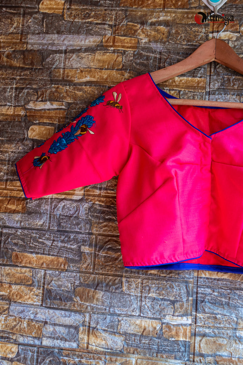 Magenta Bee Blouse