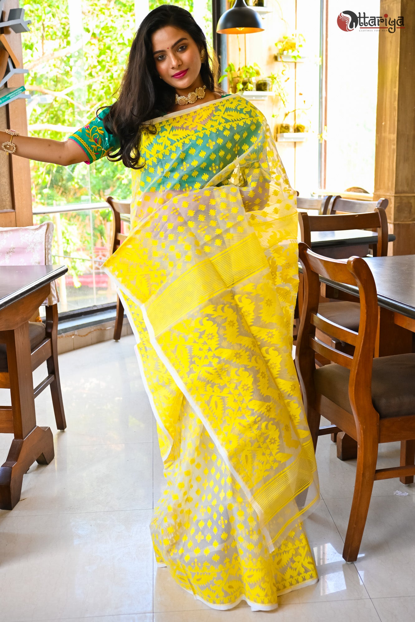 dhakai jamdani saree, Gender : female, Age Group : 25+ at Rs 1,250 / Piece  in Nadia