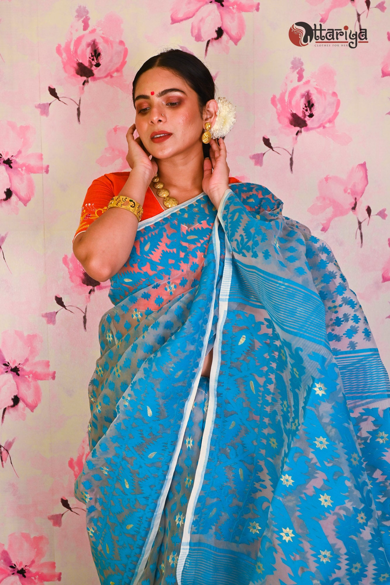 Sky Blue Patola Silk Saree with Meenakari Design - Monastoor- Indian  ethnical dress collections with more than 1500+ fashionable indian  traditional dresses and ethnical jewelleries.