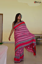 Ramaini Saree with all over woven - Uttariya