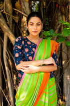 Peace of eye Saree - Uttariya