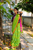 Peace of eye Saree - Uttariya