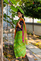 Peace of eye Saree - Uttariya