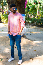 Handloom Cotton Check Shirt - Uttariya
