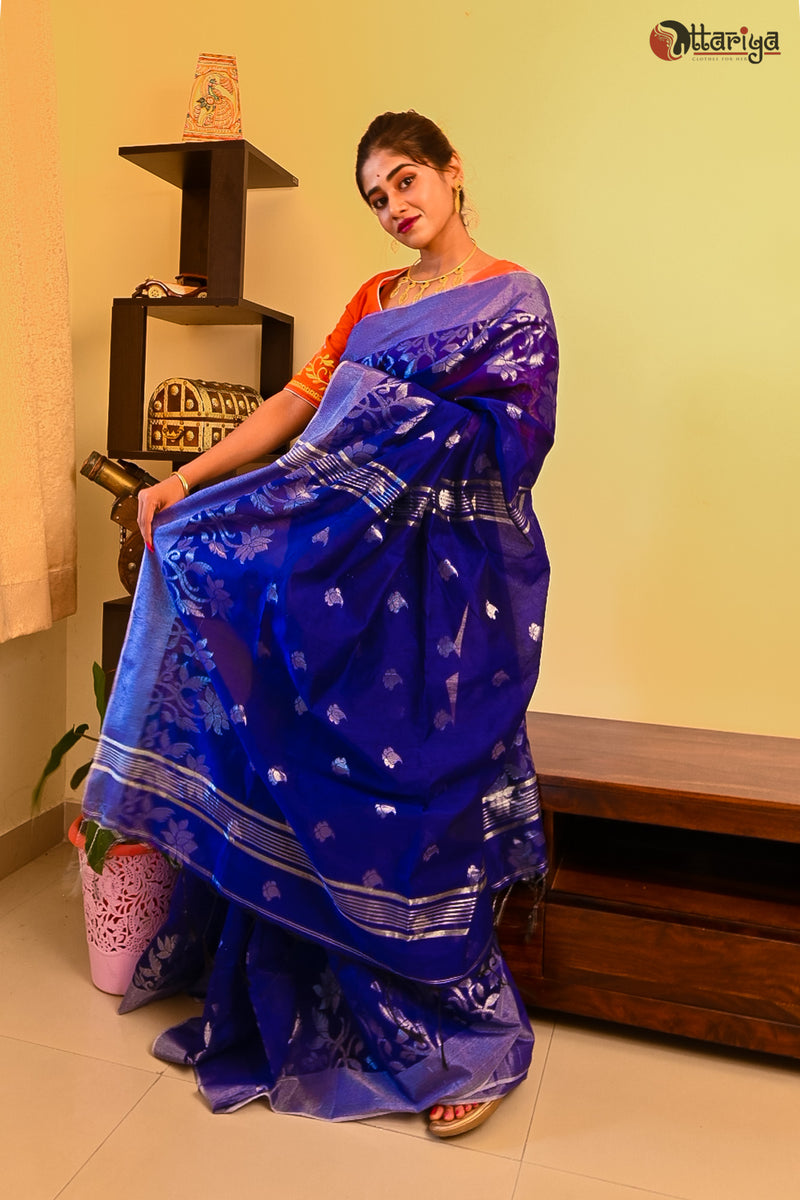 Mayur Kanthi handloom Silk Saree