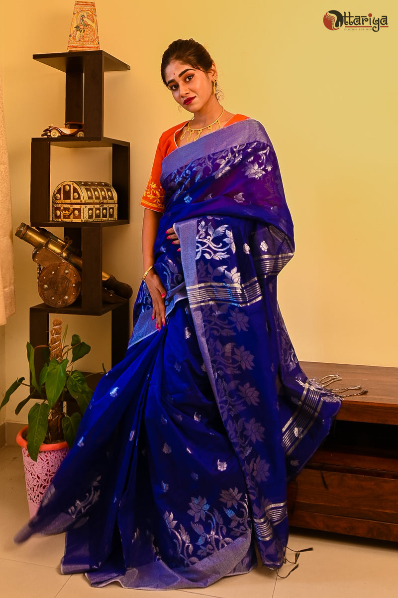 Mayur Kanthi handloom Silk Saree