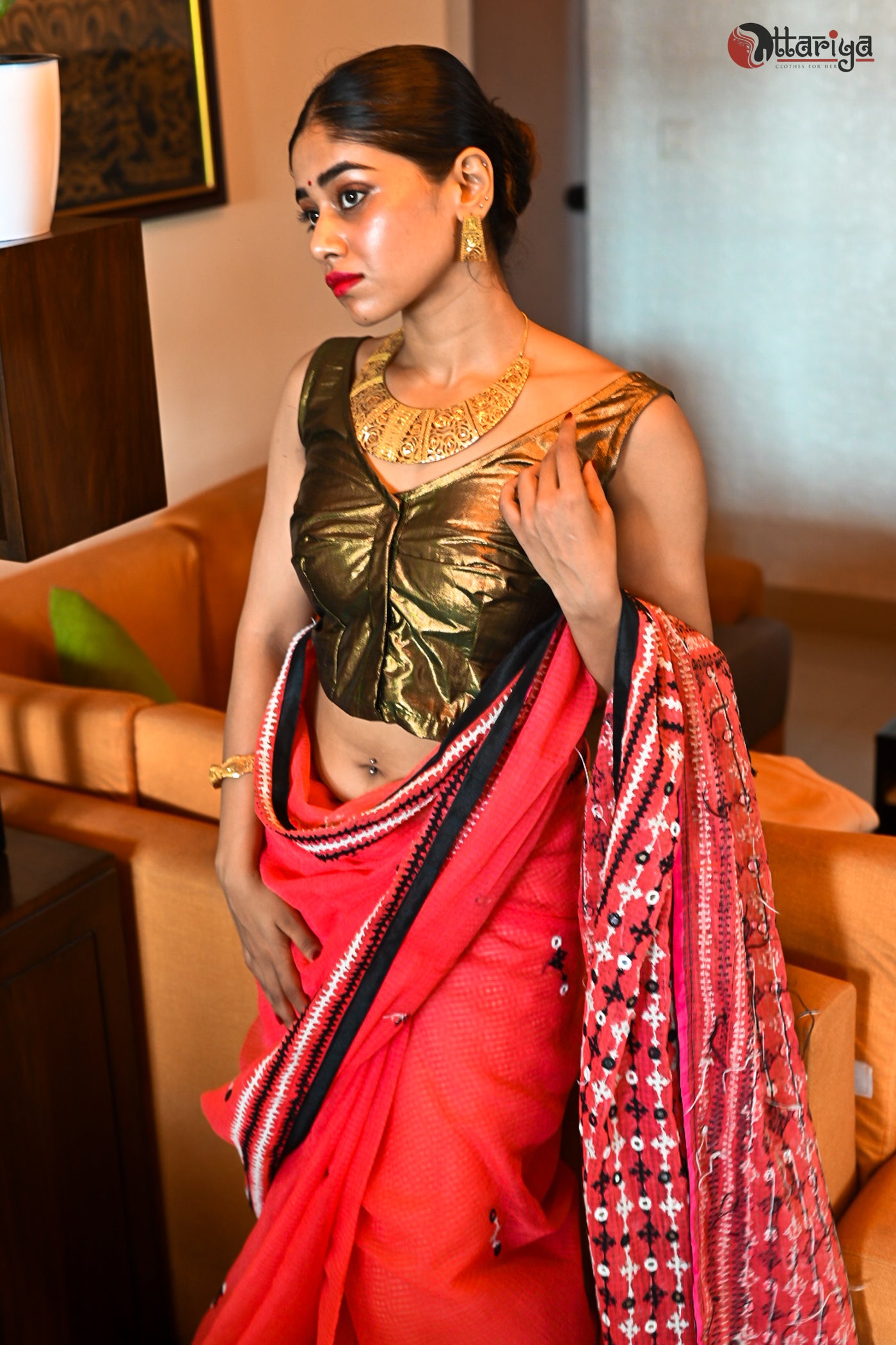 Copper Blouse - Uttariya