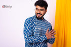 Zig Indigo kurta - Uttariya