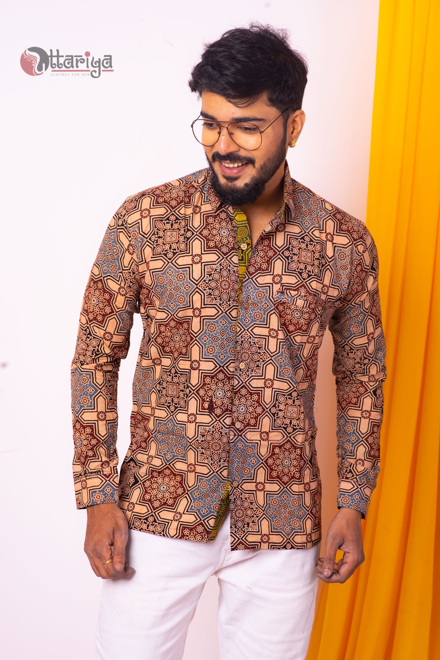 Wooden Kurta - Uttariya