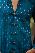 Denim Blue Shirt - Uttariya