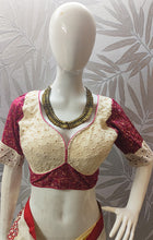 Maroon Designer Blouse - Uttariya