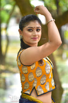 Buddha V-neck Yellow Blouse