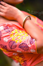 Mukhta V Neck Cotton Blouse
