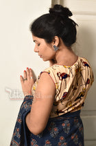 Kalamkari blouse - Uttariya