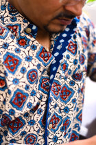 Handloom Cotton Shirt For Men - Uttariya