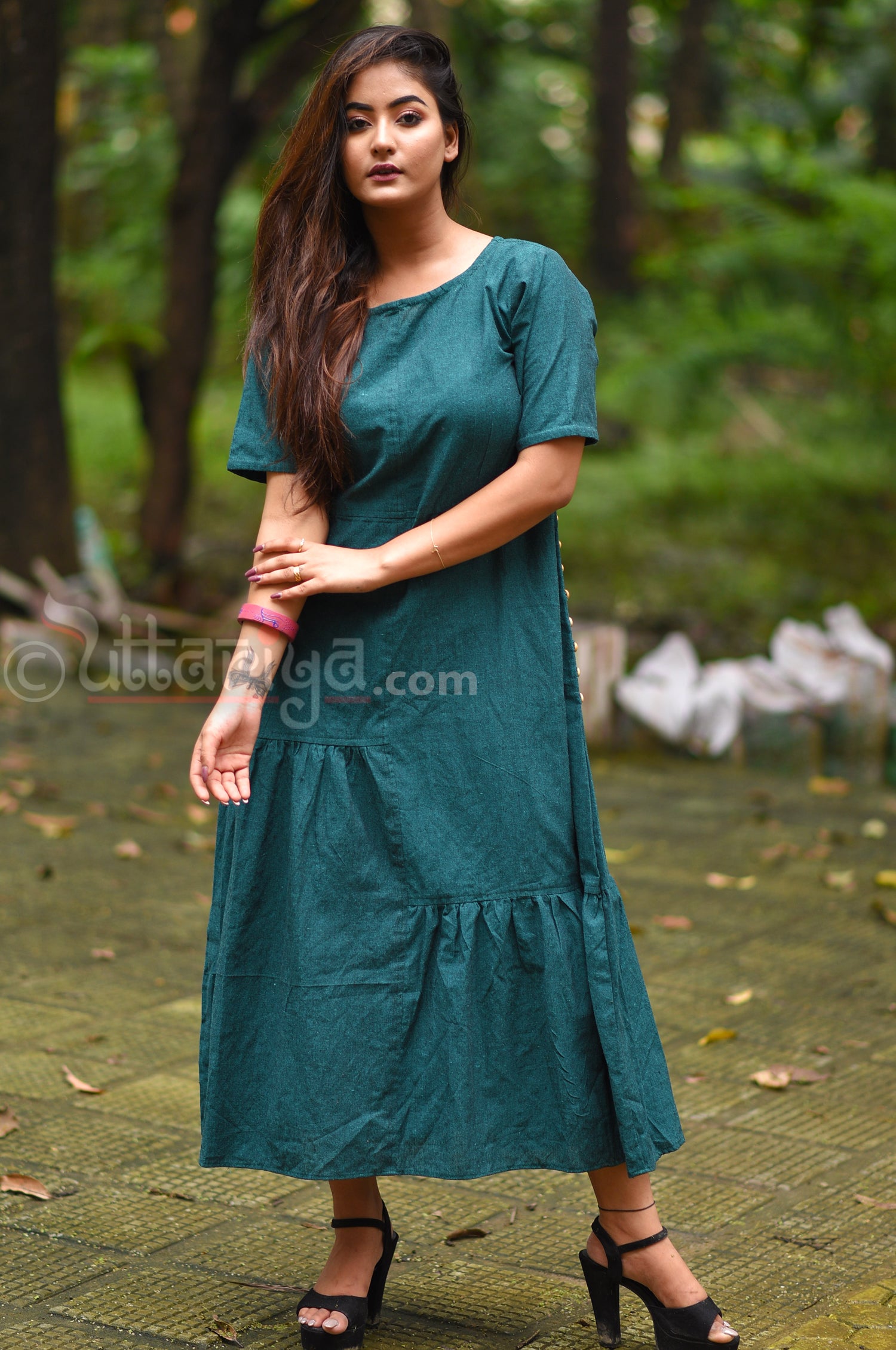 Tskori Dress - Uttariya