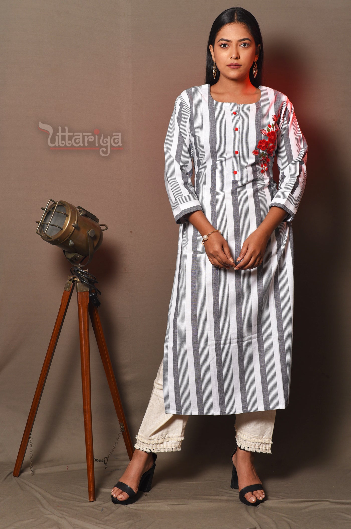 Handloom cotton Tunic - Uttariya