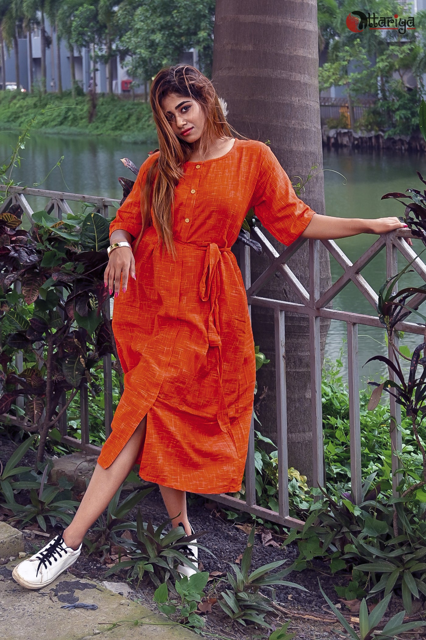 Khadi komola dress - Uttariya