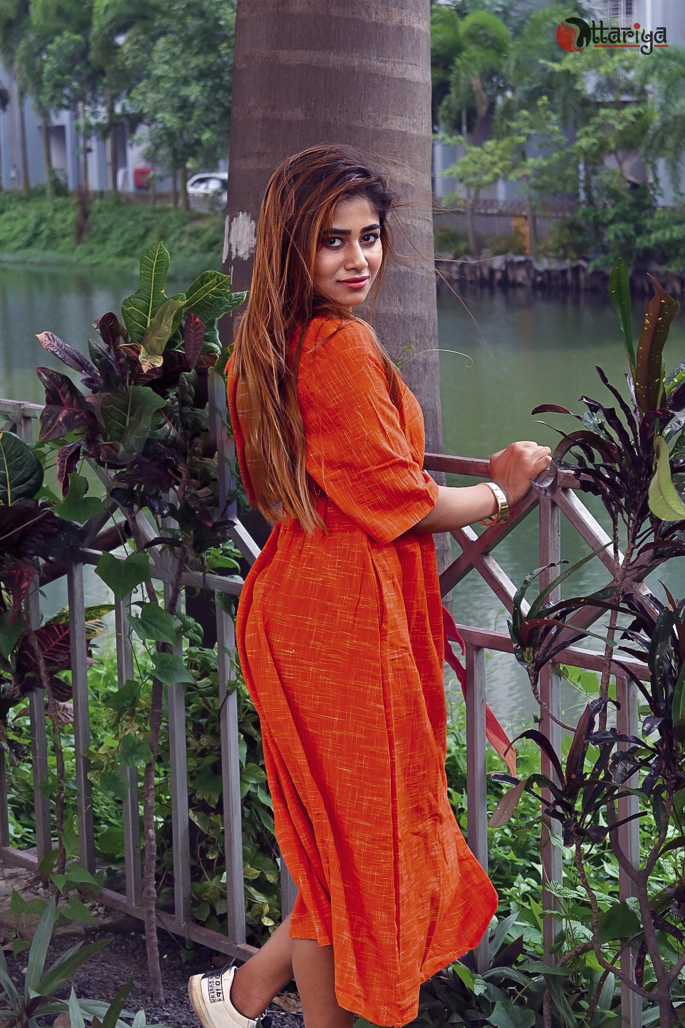 Khadi komola dress - Uttariya