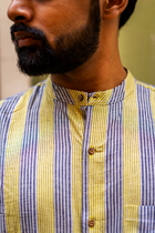 Cotton Handloom slimfit shirt - Uttariya